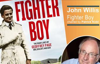 In conversation with Patrick Kidd of the Times on Fighter Boy and The Many Lives of Geoffrey Page