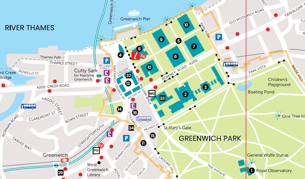 walking map of greenwich village