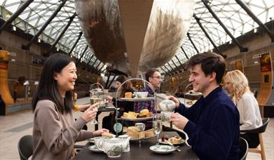 Enjoy a delicious afternoon tea beneath the hull of the world-famous tea clipper