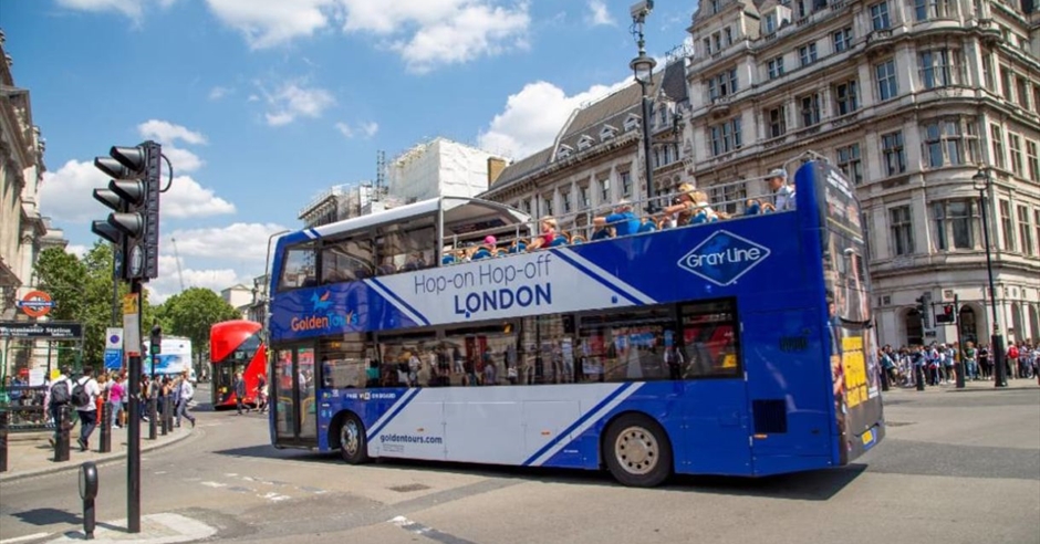 Golden Tours London Hop-On Hop-Off Open Top Sightseeing Bus, 48% OFF