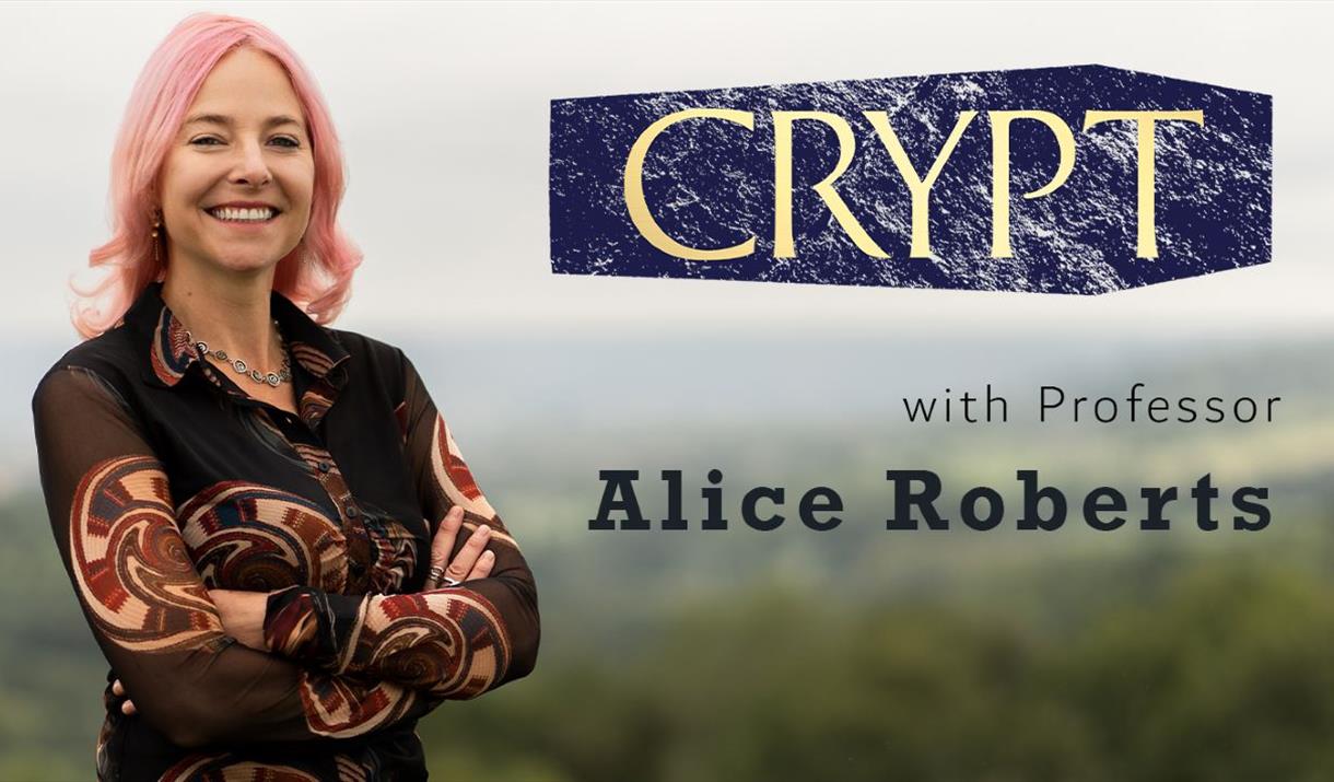 After a sell-out run in Spring 2022, Professor Alice Roberts is returning in Spring 2024 to launch her new book, Crypt