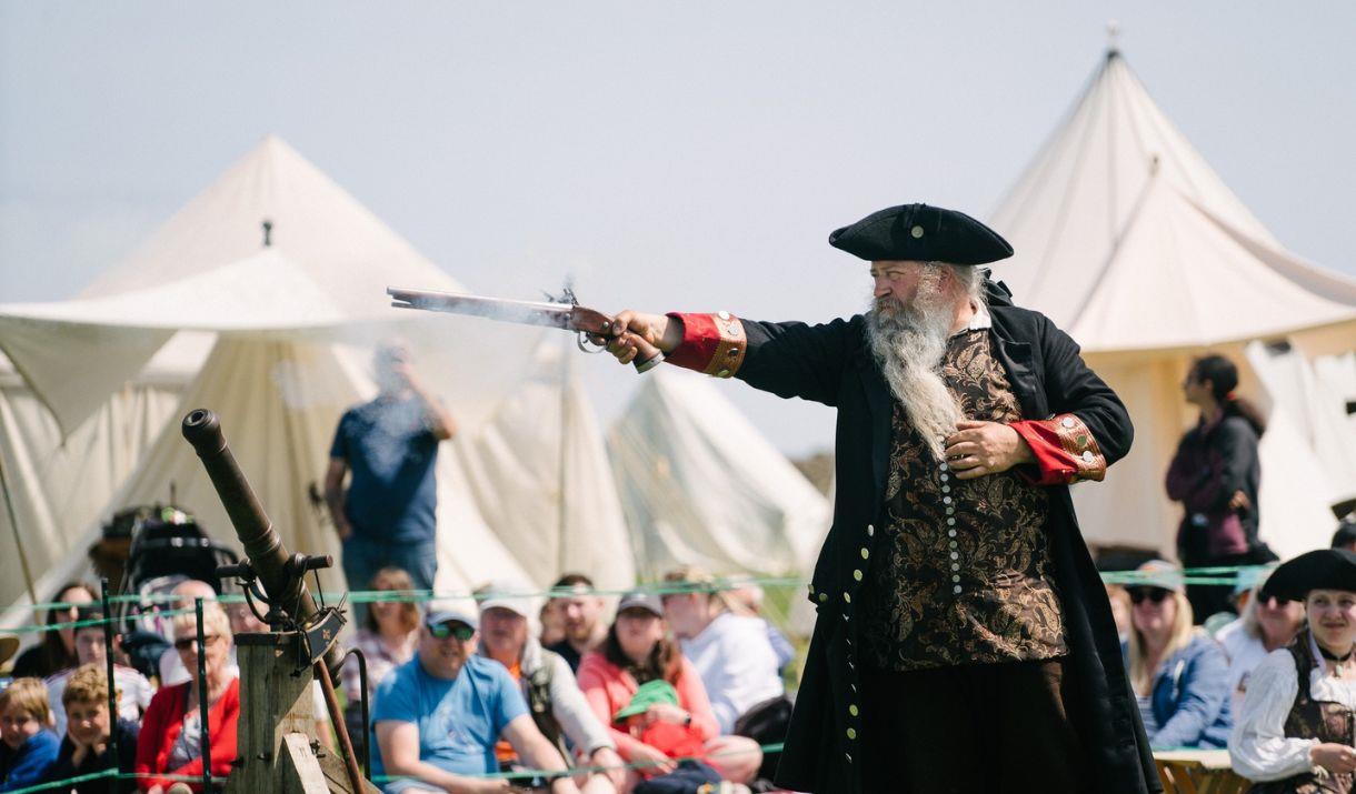 A weekend of living history as the Old Royal Naval College is overrun with pirates!