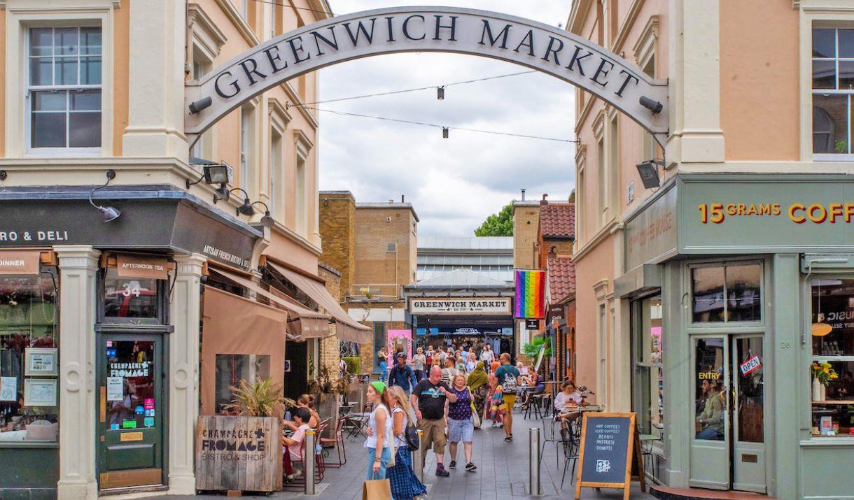 Greenwich Market celebrating its 287th birthday on Tuesday 3rd September 2024
