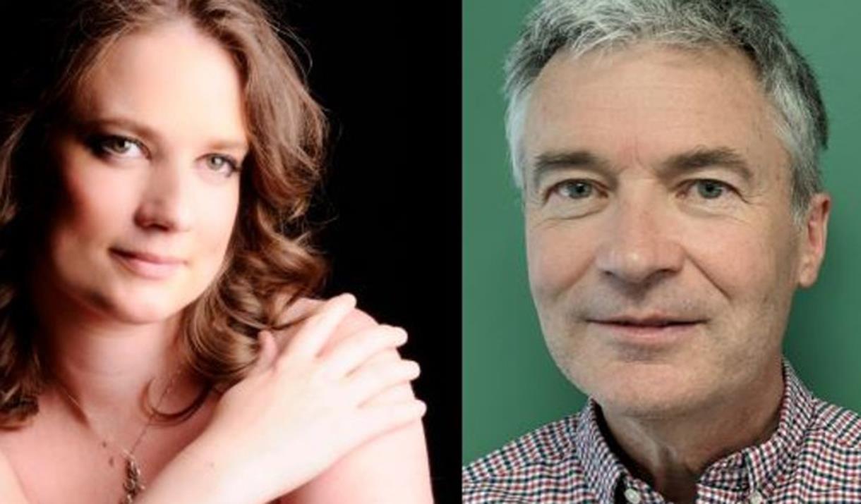 Jessica Burroughs and David Cowan performing live at Blackheath Halls