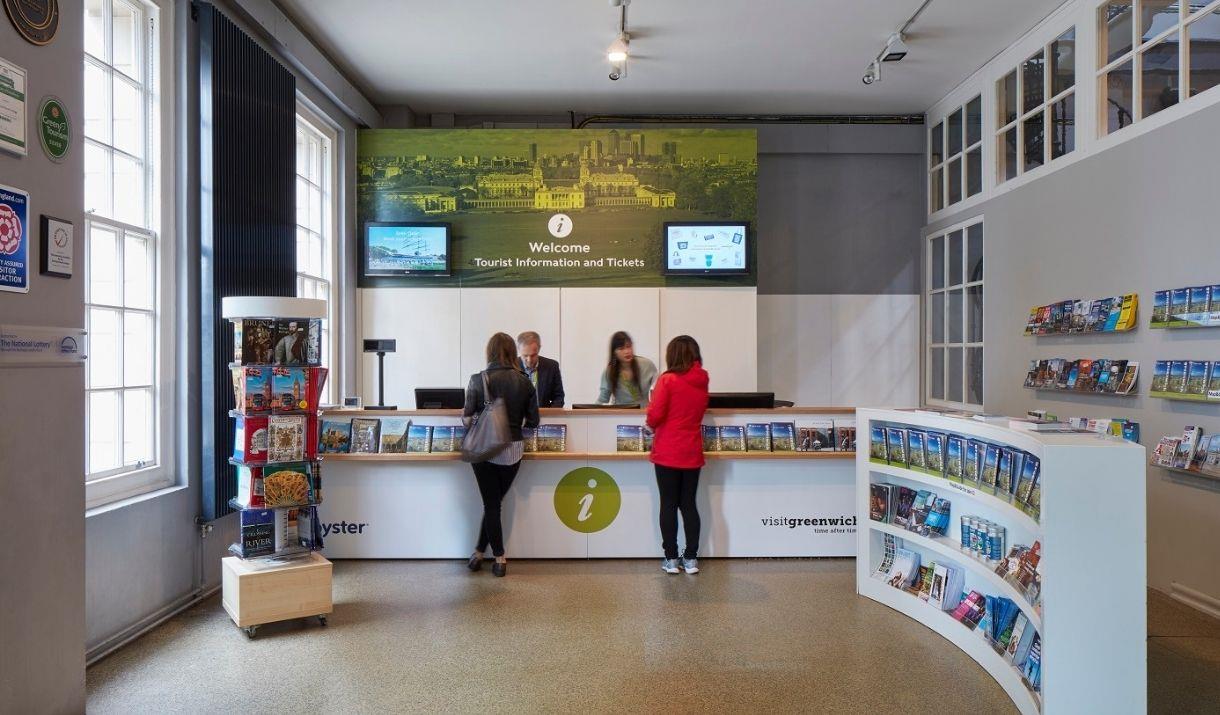 the tourist information centre helps travelers
