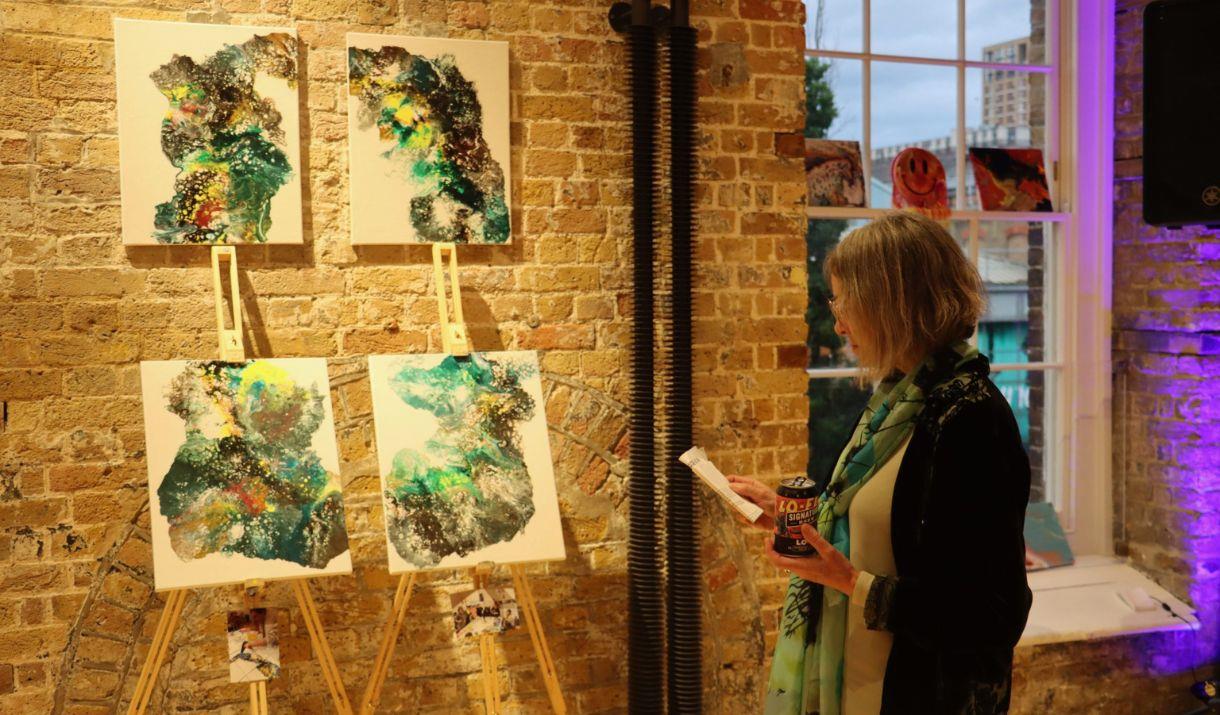 WSUP Art Therapy Exhibition at Punchdrunk, Royal Arsenal