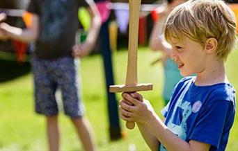 Kids ruling at Eltham Palace and Gardens this May half term.