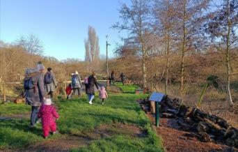 Enjoy the wonderful spring blossom of the orchards at the Woodlands Farm