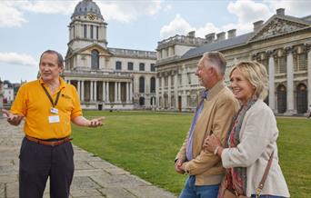 A special tour looking at the crucial contributions that Christopher Wren made to the Old Royal Naval College