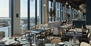 Dining and event space in Mthr at The Collective Canary Wharf