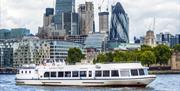 Thames River Sightseeing boat on the River Thames