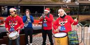 Wander through the Thamesmead festive market and enjoy the entertainment!