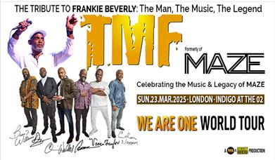 The ‘We Are One’ World Tour, celebrating the music and legacy of MAZE