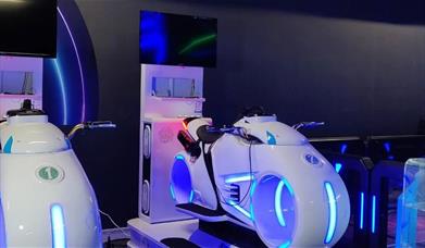 A gaming arcade specialising in state of the art Virtual Reality experiences